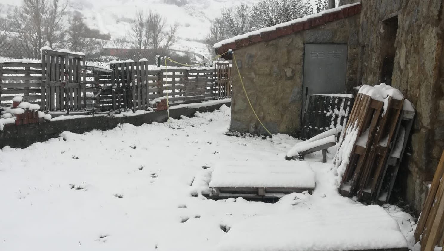 Temporal de nieve a la vista