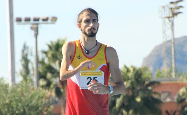 Dani Pérez, en sus marcas en el estreno en el Mundial