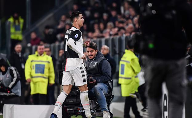 Cristiano vive una noche de furia tras ser cambiado