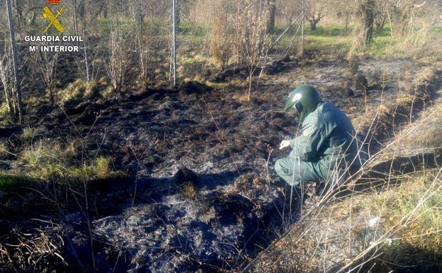 La Guardia Civil investiga a 20 personas y esclarece 17 incendios forestales en la provincia de León