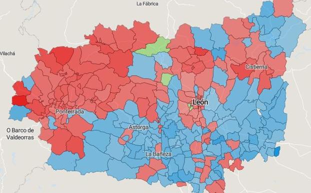 Los resultados de las Generales quitarían al PSOE las alcaldías de León, Astorga y Valencia de Don Juan