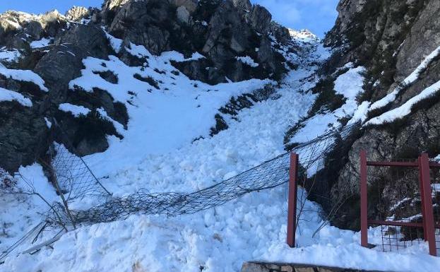 Urgen un plan anti-aludes a una semana de que abra la estación de San Isidro