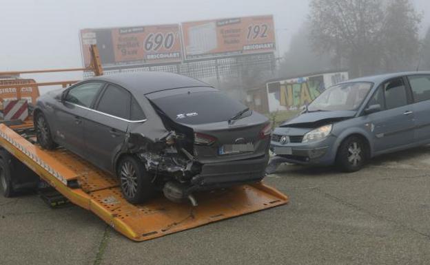 Un conductor ebrio embiste a otro parado ante un semáforo y le lanza a «cincuenta metros» en Valladolid