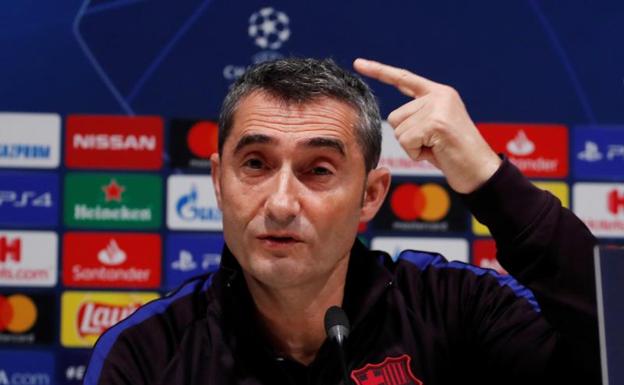 Valverde: «Con lo que tenemos por delante, es mejor que Messi descanse»