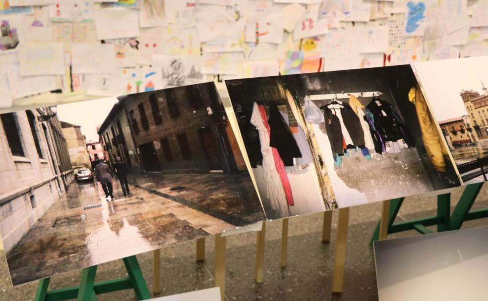 Con la casa a cuestas por las calles de León