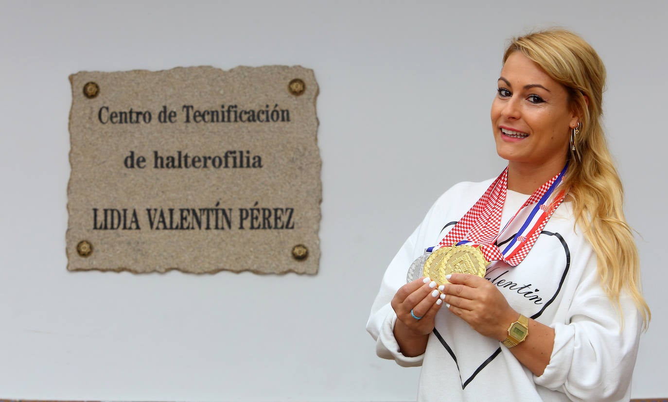 Lydia Valentín, una de las protagonistas del primer libro de pequeños relatos sobre el deporte femenino español