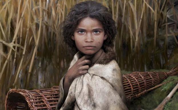 Un chicle de ojos azules