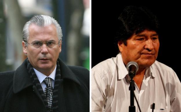 Evo Morales ficha a Baltasar Garzón como abogado