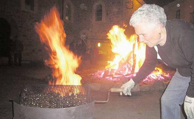 El 'sábado castañero' se vuelve a citar en Riello