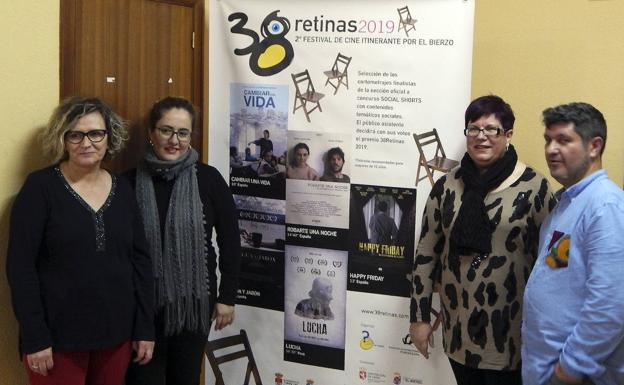 Tarde de séptimo arte social y solidaridad en Camponaraya