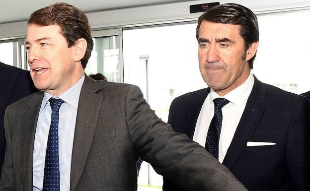 Mañueco pide «mucha prudencia» y agradece la labor de los servicios de emergencias