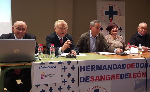 Celebrada la XXI jornada provincial de los delegados locales de la Hermandad de Donantes de Sangre de León