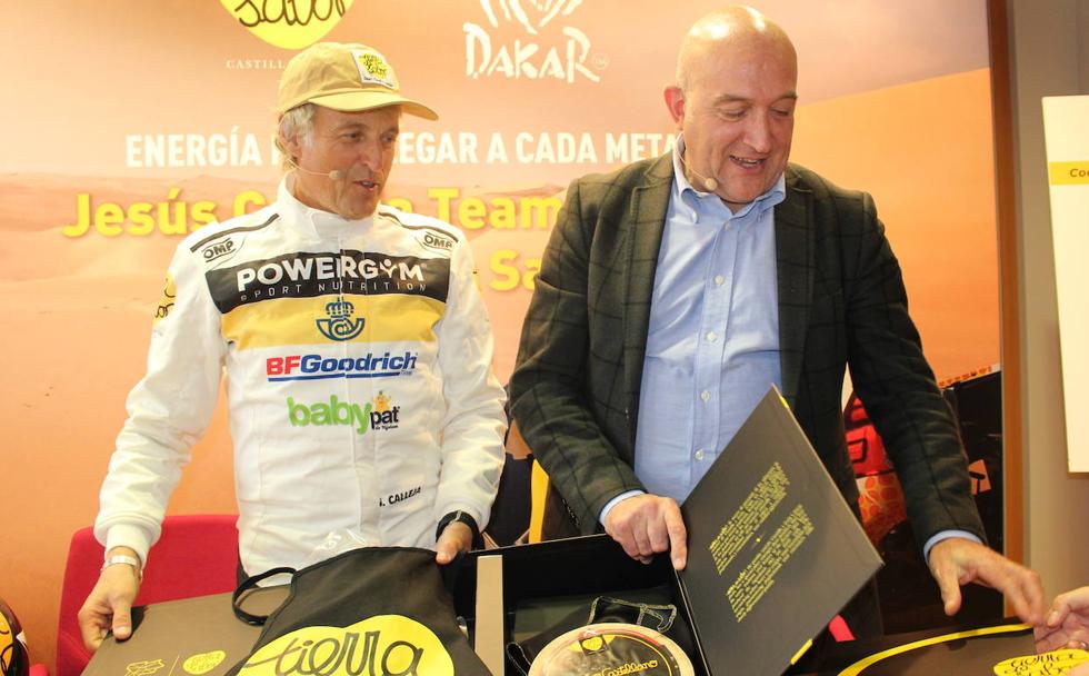 Calleja, con la despensa llena para el Dakar