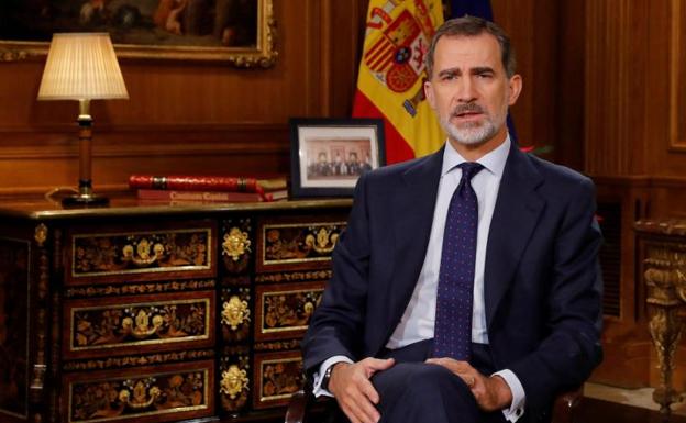 El Rey muestra su preocupación por el «deterioro de la confianza de los ciudadanos en las instituciones»