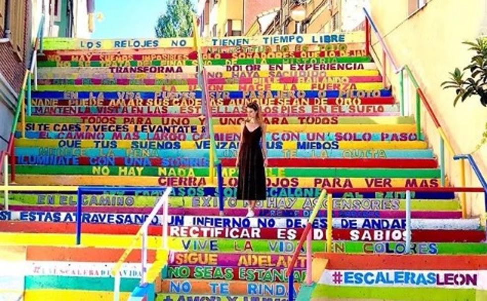 ¿La escalera más famosa de España? la de León