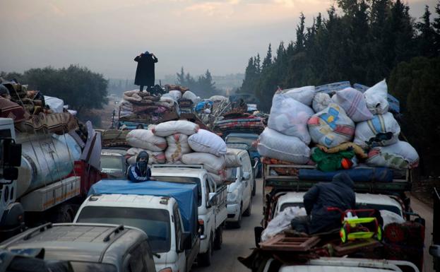 Trump advierte a Rusia, Siria e Irán ante una nueva crisis humanitaria en Idlib