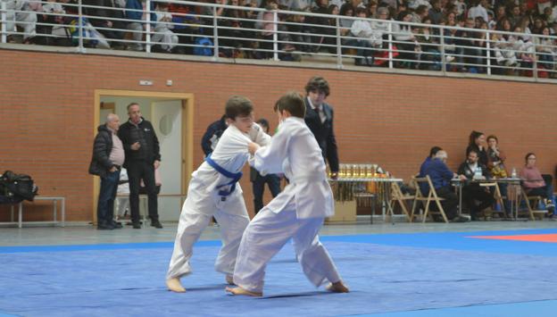 El Trofeo de Navidad reúne a 300 judokas leoneses en La Torre