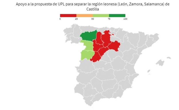 Una encuesta revela que la mayoría de ciudadanos de Salamanca, Zamora y León apoyarían la creación de la Región Leonesa