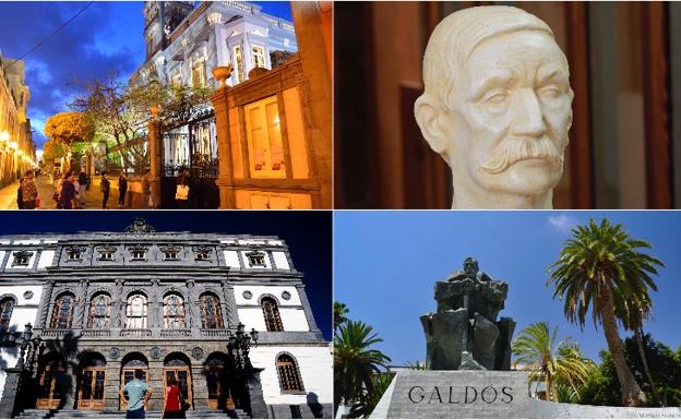 Un paseo por Las Palmas de la mano de Benito Pérez Galdós