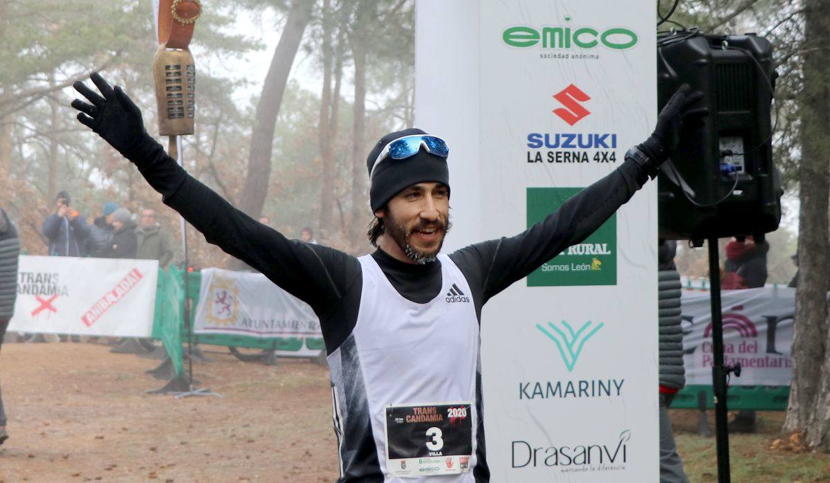 La llegada a meta de la Transcandamia 2020