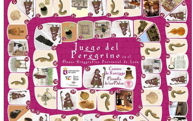 El 'Juego del Peregrino' en el Museo Etnográfico Provincial de León