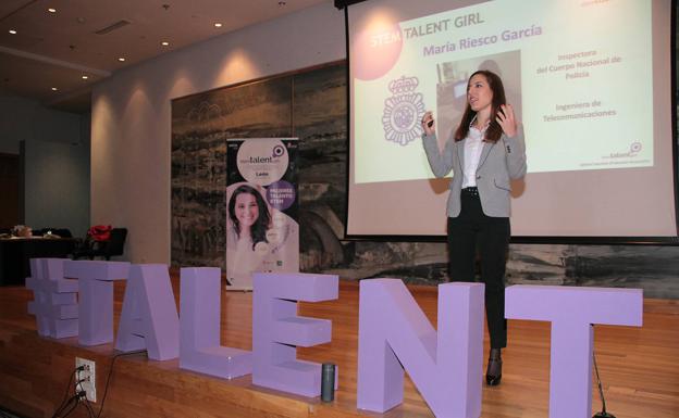 María Riesco aboga por dar visibilidad a las profesionales de las áreas STEM «para que no haya prejuicios que no se puedan romper»