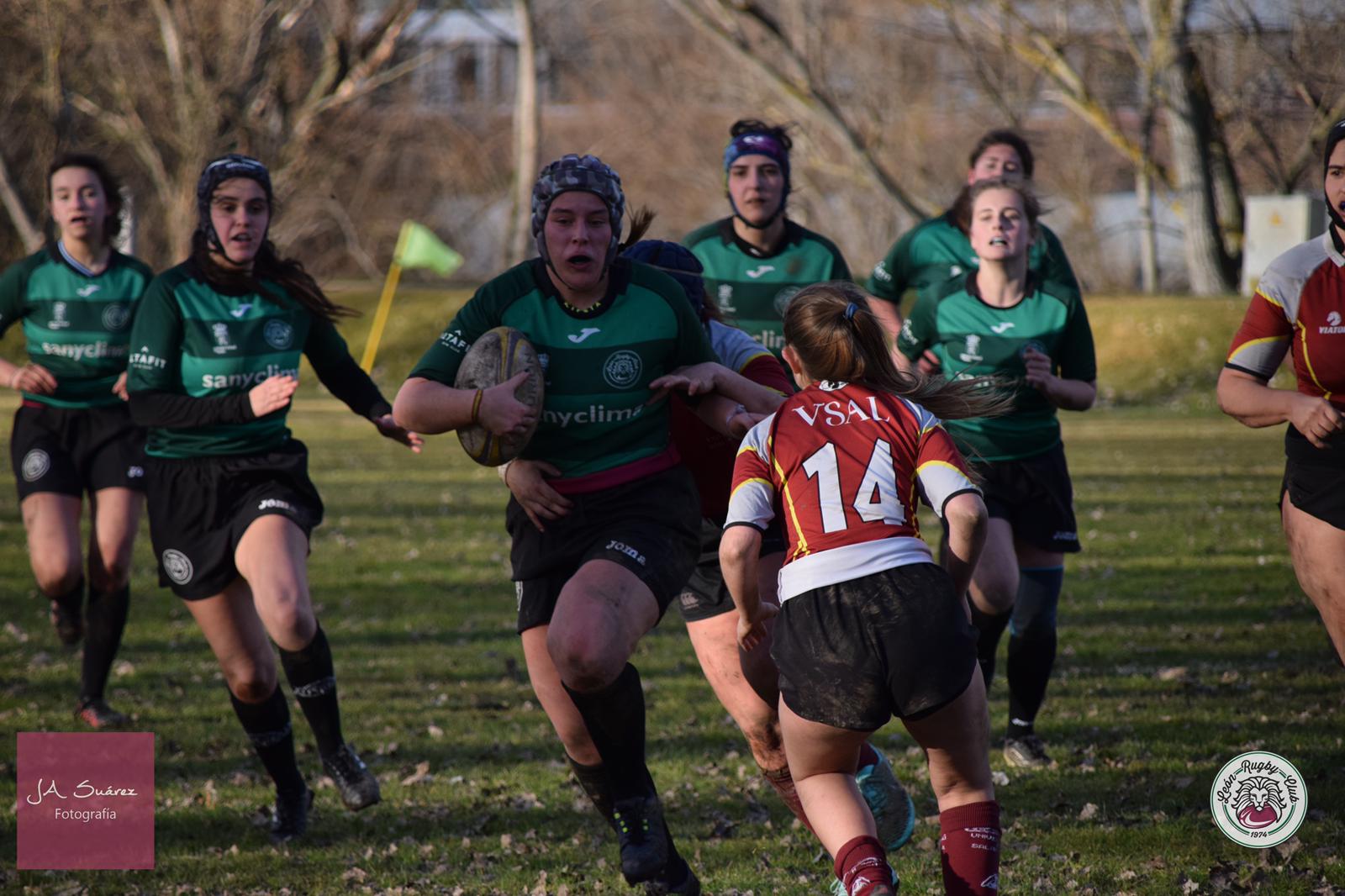 El ULE Rugby Albéitar estrena el casillero de victorias de 2020