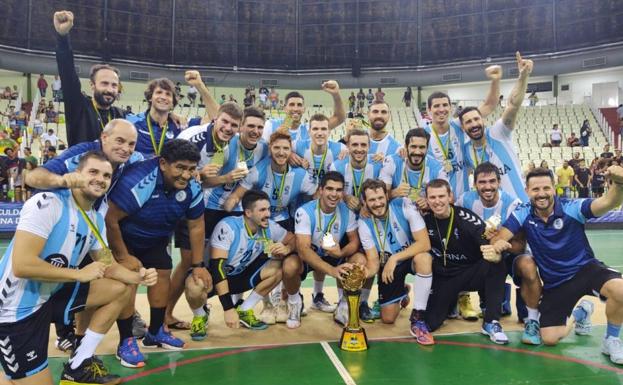 Enésimo éxito de Cadenas con Argentina: se proclaman campeones sudamericanos en Brasil