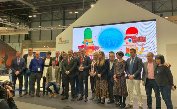 El presidente del Consejo Comarcal presenta 'El campo valiente' en Fitur