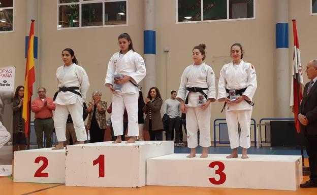 Daniela Agudo se cuelga el bronce en la Copa de España