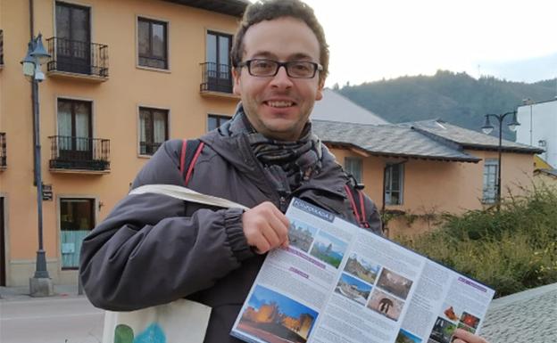 El conocido bloguero italiano Stefano Bagnasco 'descubre' Ponferrada y El Bierzo