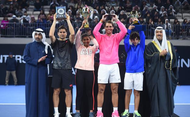 Nadal inaugura en Kuwait su primera academia fuera de España