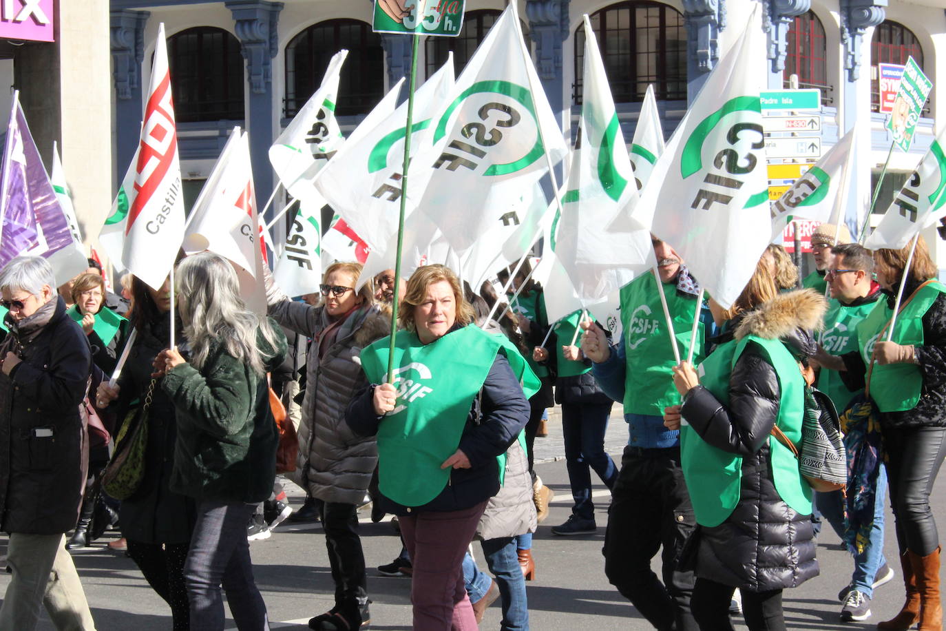 Manifestación por las 35 horas semanales