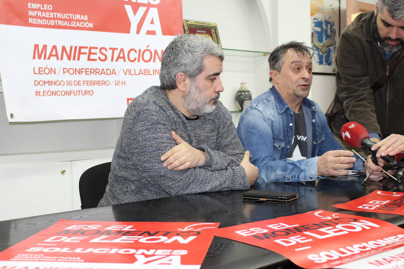 Presentación de la manifestación del 16F