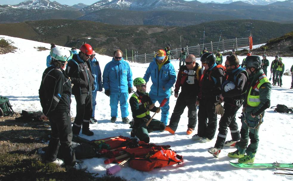 Una instrucción de altura de la mano del Greim
