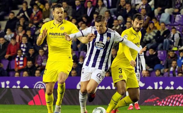 Reparto de puntos entre Valladolid y Villarreal