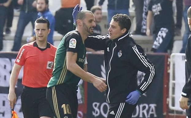 Yuri apunta a superar su mejor marca goleadora en Segunda