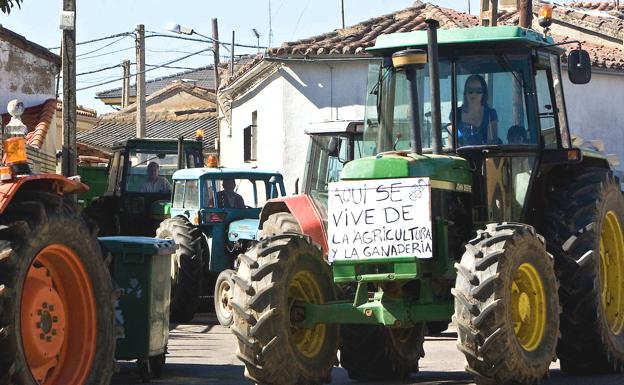 El mundo rural se une «en tractor» a la manifestación por el futuro de León el 16-F