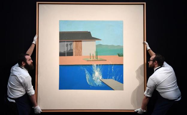 'The Splash', icono del Pop Art de David Hockney, se vende por 28,6 millones