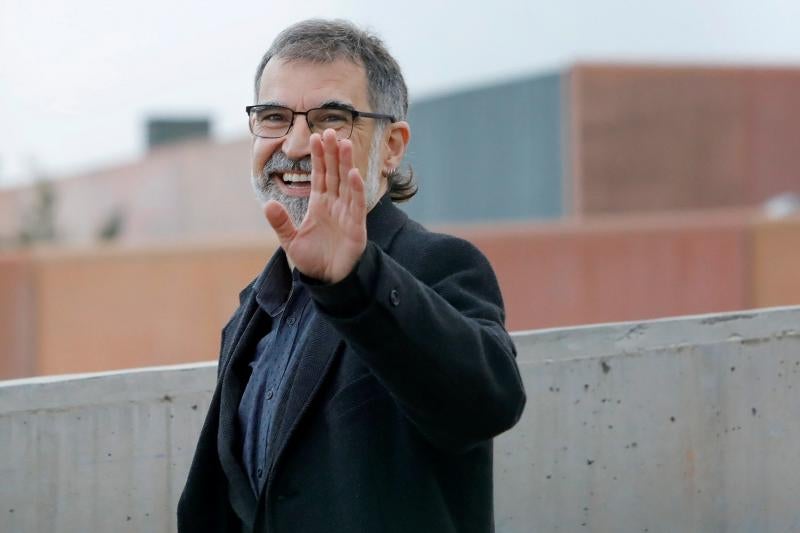Jordi Cuixart sale de la prisión de Lledoners con un permiso de 72 horas