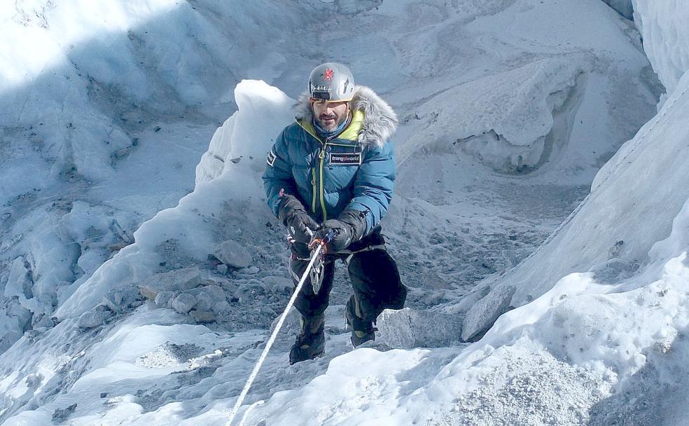 Un leonés en el Everest