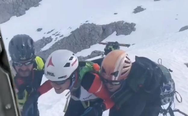 La Guardia Civil rescata a un joven de 16 años de la Sotres Ski Tour en Picos de Europa