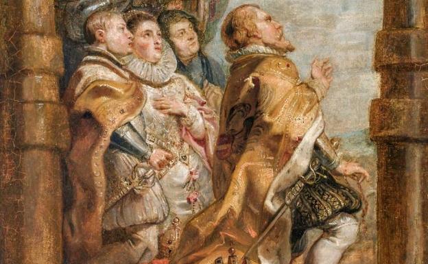 A subasta el boceto de Rubens para los tapices de las Descalzas Reales recuperado en Holanda