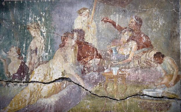 Los 'amantes' de Pompeya reabren su casa