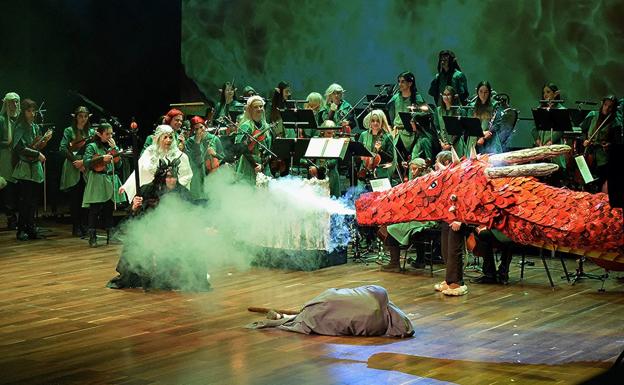 El Auditorio Ciudad León acoge dos representaciones de la obra 'ElSeñor de los Dragones' los días 24 y 25 de febrero