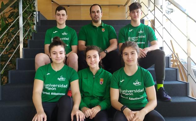 El Club Sprint, protagonista en Valladolid, Soria y Castellón
