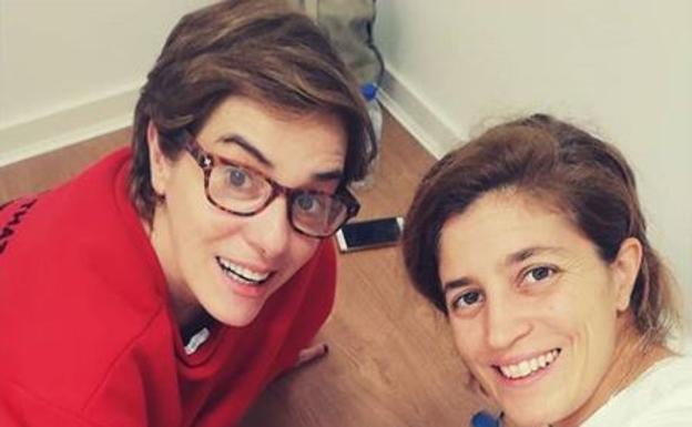 Anabel Alonso y su pareja, a punto de ser madres