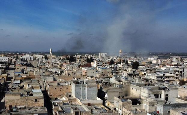 Decenas de soldados turcos mueren en un bombardeo en la provincia siria de Idlib