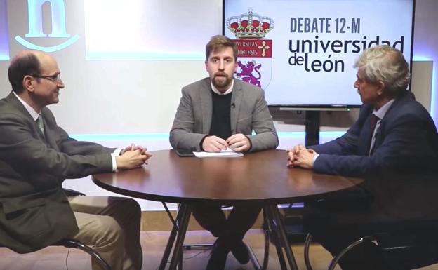 Leonoticias celebra el primer debate de candidatos a rector de la ULE