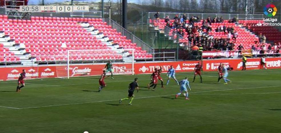 Vídeo-resumen del Mirandés-Girona